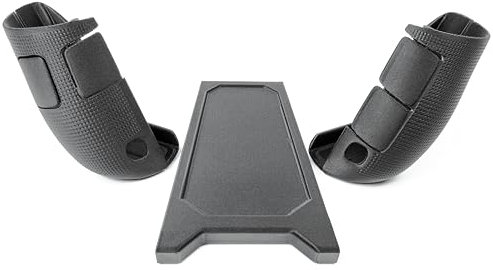 Poignée Ergonomique pour Lenovo Legion Go, Accessoire antidérapant pour améliorer Le Confort et la Prise, Compatible avec Console de Jeu, Coque de Protection, Installation Facile (Grip + connecteur)