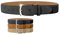 Weinmann® Gürtel Herren Alaska Belt – Feines Veloursleder – 100% italienisches Rindsleder, schicker Ledergürtel – Breite 3,5 cm – Made in DE, Grau