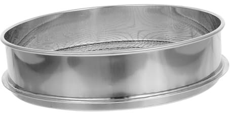 Milisten 1pezzi Setaccio Inossidabile per Giardinaggio Sieve per Sabbiatura e Compostaggio Utensile Versatile per e Bonsai