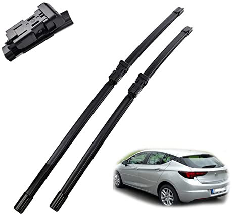 Limpiaparabrisas Piezas LHD Escobillas limpiaparabrisas Delanteras, para Opel, para Astra K 2015 2016 2017 2018 2019 2020 Parabrisas Ventana Delantera 28'' + 24''