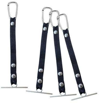 Baoblaze 4 pezzi porta nastro isolante, cinghia per nastro, organizer, con clip in metallo, cintura portautensili, contenitore per attrezzi da costruzione, per