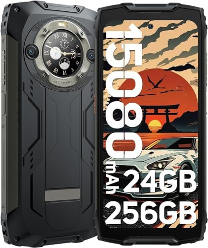 LMHTRADE BV9300 Pro Smartphone Robuste Helio G99 Android 13 Téléphone Mobile 20 Go 256Go de RAM, téléphones Portables à Double écran