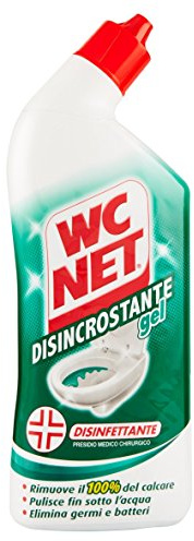 WC Net – Détartrant Gel désinfectant – 4 flacons de 700 ml [2800 ml]