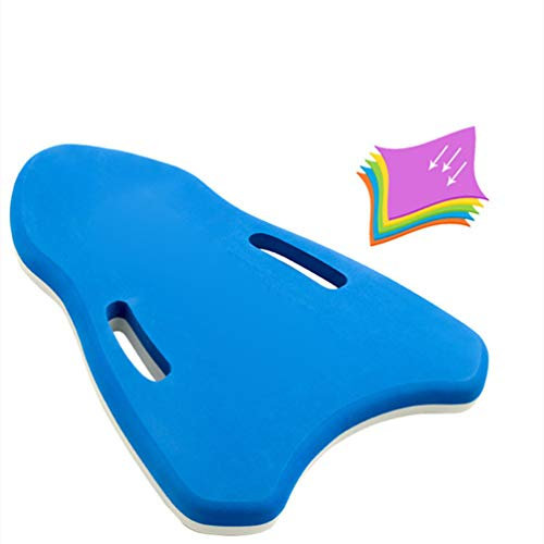 RONGJJ Sport- Schwimmbrett Kick mit Griffen Kickboard, Schwimmhilfe, Schwimmtraining Arena Kickboard Equipment stromlinienförmig und griffig, Blue