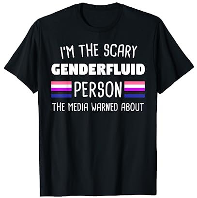Genderfluid Genderfree Genderqueer LGBTQ Geschenk T-Shirt