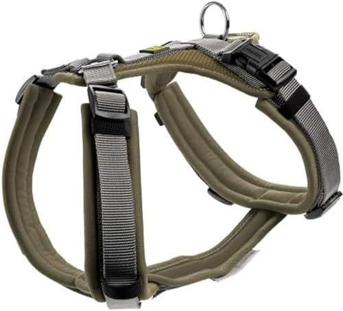 HUNTER Geschirr Maldon Oliv/Grau XS-S