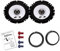 Alpine SXE 1725S Lautsprecher mit Einbauset passend für Ford Ka (RU8) ab 2008 Türen vorne 440 W 165mm 2 Wege Koax