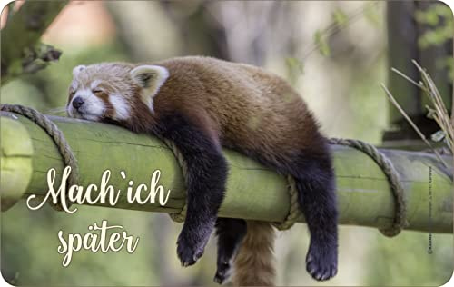 Mach ich später - Frühstücksbrettchen Schneidbrettchen Made in GERMANY