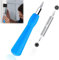 Doorbell Screwdriver, Double-Ended Replacement Industrial Grade Alloy Screwdriver, T6 T15 Torx Screwdriver Bit Compatible for Video Doorbell 1, 2, 3, 3 Plus Battery Change, Password Reset