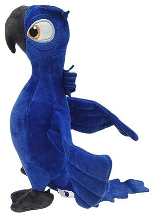 LAARNT 30cm Papagei Plüschtiere Kuscheltier Spielzeug,Vogel Kuschelplüschtier,Tier-Plüsch-Kissen,Papagei Plüschpuppe,Geschenk Gefüllt