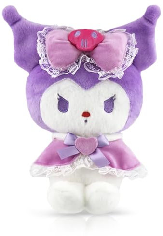 Tydeus Lila Stofftier Plüschtier für Kinder,Plush Kuscheltier,Lila Süße Plüschpuppen,Flauschiges Kinderspielzeug Geschenk für Jungen und Mädchen Geburtstage Weihnachts Neujahrsgeschenke