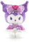 Tydeus Lila Stofftier Plüschtier für Kinder,Plush Kuscheltier,Lila Süße Plüschpuppen,Flauschiges Kinderspielzeug Geschenk für Jungen und Mädchen Geburtstage Weihnachts Neujahrsgeschenke