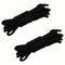 20M Nylon Rope, Black Nylon Rope, Braided Nylon Cord, 4mm Black Cord, Para Cord, Parachute Cord, Black Rope, Ideal for Crafting, DIY, Camping, Survival, Outdoor Multipurpose Utility Rope