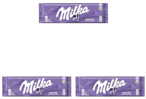 Milka Tablette de Chocolat au Lait, 270 gfr (Lot de 3)
