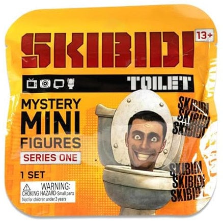 SKIBIDI TOILET 2.5 Inch Mystery Mini Figure
