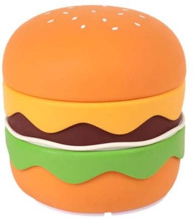 LOVIVER Hamburger Licht Nachttisch Licht Geschenk USB Lade Cartoon Tap Control Tisch Lampe LED Nachttisch Lampe für Home Schlafzimmer Büro