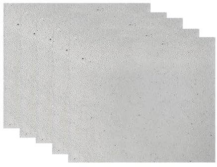 QEDBOJE 5 unidades Placa de Mica para Microondas, Placa Reemplazo Universal, Accesorios Microondas Mica, Cortable Libremente (15 x 12 cm)