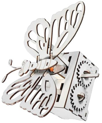 JOINPAYA 1 Satz Mechanisches Schmetterlingsspielzeug experimente Experiment Technologie- holzhandwerk selber Machen zum Zusammenbauen