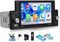 OiLiehu Radio 1 DIN Carplay Android Auto Pantalla 5,9 Reproductor Multimedia MP5 con Mirror Link Bluetooth FM Radio SWC EQ USB Tipo C Camara Marcha Atras Micrófono
