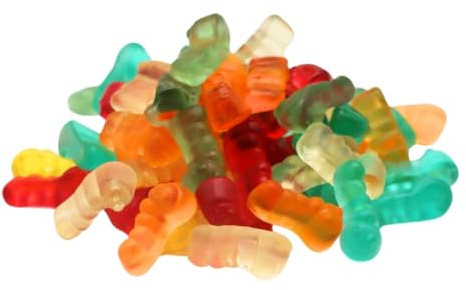 Gummilicious Mini Worms 1000g – Halal Fruchtgummi Würmer, bunte
