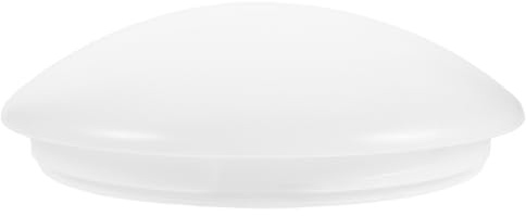 jojofuny Pantalla de Lámpara de Acrílico de Color Claro para Ventilador de Techo, Diámetro 19 Cm, Altura 2 Cm, Cubierta Difusora de Luz Antideslumbrante para Iluminación Interior,