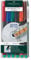 Faber-Castell 151306 - Permanentmarker MULTIMARK, Stärke: F, 6er Etui