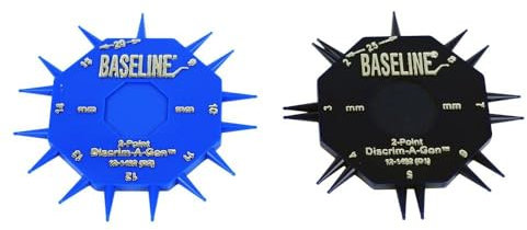 Baseline 12-1492 Discrim-A-Gon 2-Punkt-Diskriminator (2 Stück)