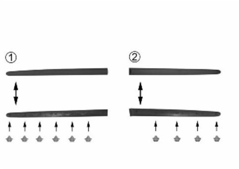 VAN WEZEL 4028424 Baguette et bande protectrice porte avant droite noir