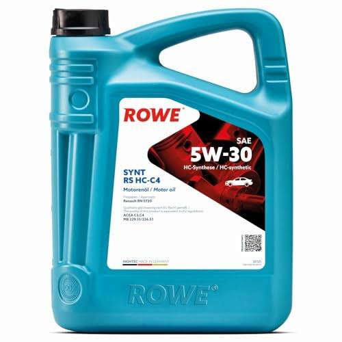 ROWE - 5 Liter HIGHTEC SYNT RS SAE 5W-30 HC-C4 Motorenöl - PKW Motoröl