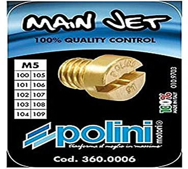 POLINI Kit di Regolazione ugelli per carburatore D
