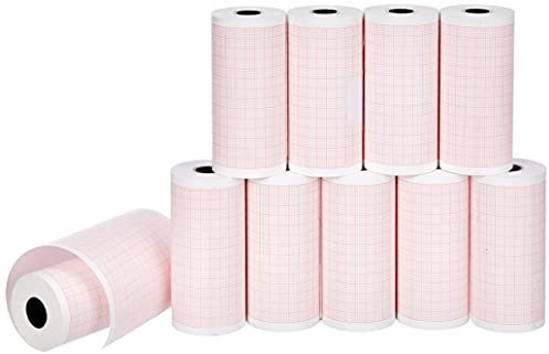 Rouleaux de papier thermique ECG pour Edan Smart ECG Series MS1-19901 (80 mm x 20 m)