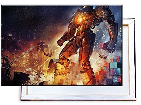 Unified Distribution Pacific Rim - 120x80 cm - Bilder & Kunstdrucke fertig auf Leinwand aufgespannt und in erstklassiger Druckqualität