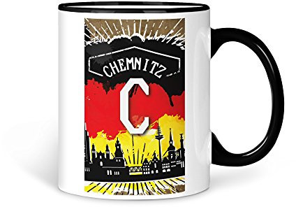 Tasse Kaffeetasser Stadt City Chemnitz