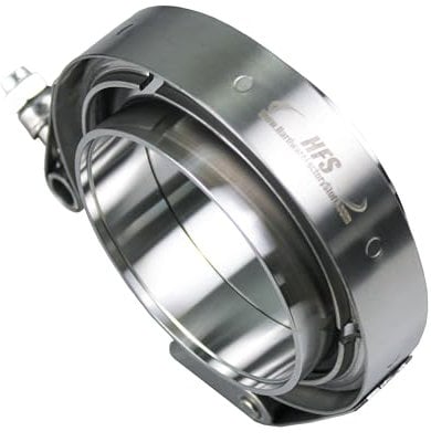 HFS(R) V-Band Clamp Stainless Steel 304 with Flange Male Female Quick Release for Exhaust System (2 IN)