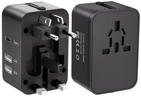 EFISH International Travel Plug Adapter,Universal AC Power Plug Converter