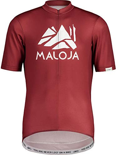 Maloja Herren Sanetschm. 1/2 Unterhemd, Roter Mönch, M