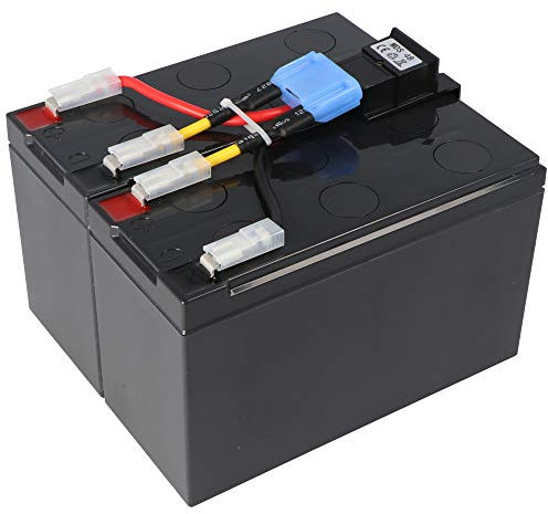 CSB Nachbau Akku exakt passend für den APC-RBC48 Akku vormontiert mit Kabel und Stecker