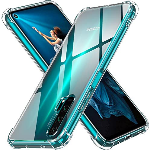 iVoler Cover per Honor 20 PRO, Custodia Trasparente per Assorbimento degli Urti con Paraurti in TPU Morbido, Sottile Morbida in Silicone TPU Protettiva Case