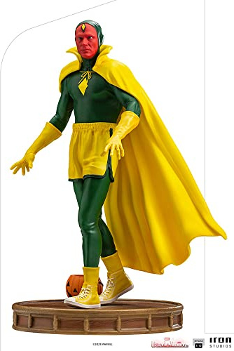Iron Studios WandaVision Figur Art Scale 1:10 Vision Halloween Version Kunst