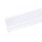 sourcing map Frameless Glass Shower Door Sweep, 137.8 Long, for 3/8(10mm) Glass, H-Type Door Side Seal Strip