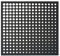 Nortene Panneau décoratif Moon Anthracite - 1 m carré en résine polypropylène - fixé au Mur