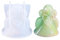 Luckxing 3D Engel Silikonform Weihnachten Kerzenform 3D-Engel Gießform Fondant Silikon Form Kerzengießform Silikonform Harz Engel Figur Form Für Herstellung Von Kerzen, Aromasteinen, Schokolade