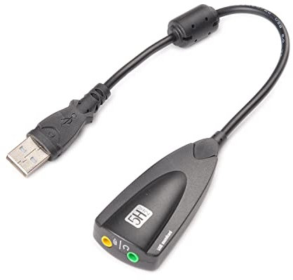 Adaptateur audio externe USB 2.0 7.1 carte son dynamique 3D Surround pour ordinateur portable