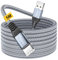 Txtcu USB C Kable 5M, Extra Lang USB C Ladekabel Nylon PS5 Controller Ladekabel USB Typ C Kable für Samsung Galaxy S22/S21/S20,Note 10 9 8,PS5,LG V30 V20 G6 G5,Moto,Huawei P30 Mate30,Sony Xperia XZ