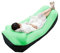 Surwin Wasserdichtes Aufblasbares Sofa,Tragbares Luft Sofa Aufblasbare, Air Lounger, Luftsofa Luftsack Für Outdoor, Strand, Party,Reisen (230x70cm,Grün)