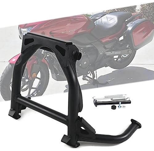 GYMARK CTX 700 N Motorrad-Ständer, Mittelständer für H-onda CTX 700 D/N Parkständer, Jiffy-Ständer, Fußzubehör, Schwarz