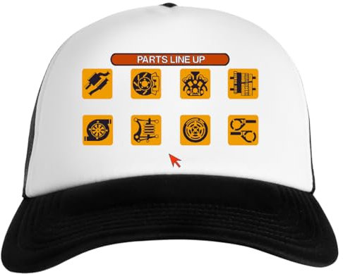 Luxogo Gran Turismo 2 Tune Menu Unisex Baseball Snapback Kappe Cap