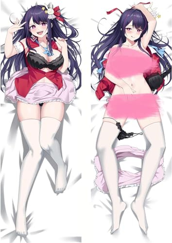 RuiHao Anime Kissenbezug Für Waifu Uncensored Hentai Manga Mädchen,Anime Pillowcase Digitaler Doppelseitiger Druck Kissenbezug,Seitenschläferkissen Bezug,Bedding Umarmungskissen Bezu