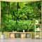 Sxakswol Wandteppich Groß Tropische Landschaft Wandteppich 200x150 Wandbehang Dschungel, Tapisserie 3D Wandtuch Aesthetic Wandteppiche für Wohnzimmer Schlafzimmer Wohnheim Wanddeko B4740