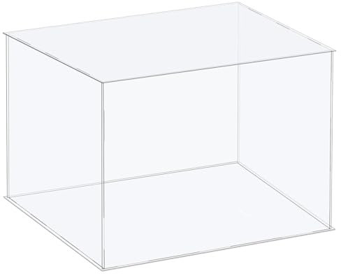 acryl vitrine schaukasten box display case 3mm dicke transparente Modell Display Box, passend für Action Modelle 20x20x30cm collectible Arbeitsplatte Acryl Box Puppenblock Aufbewahrungsbox ( Size : 60
